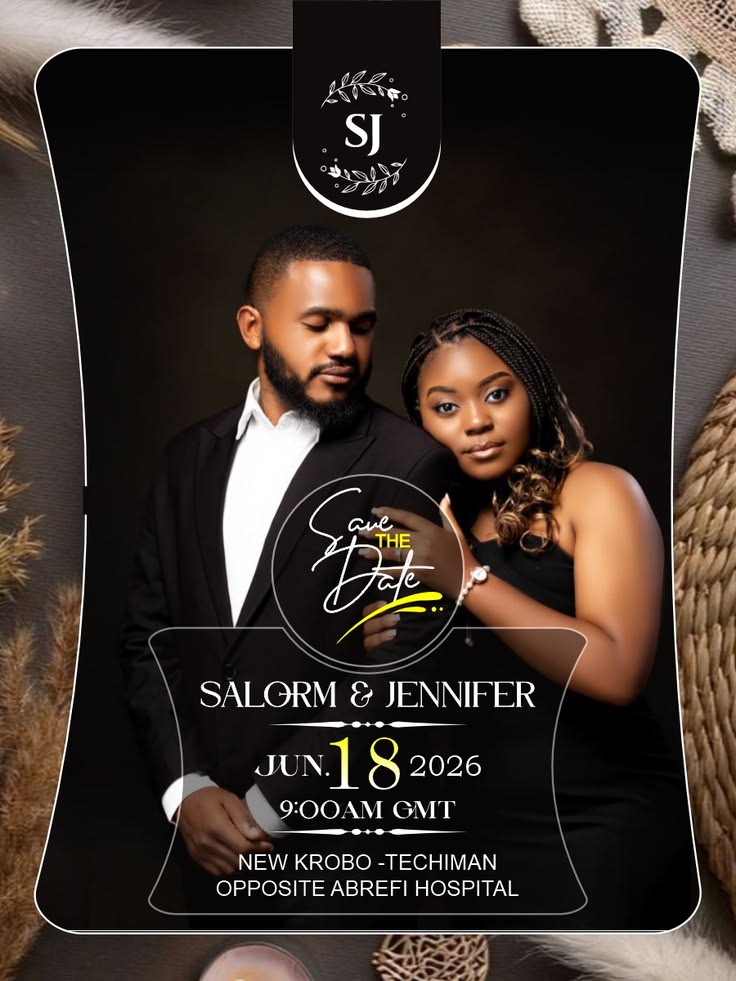 Engagement Flyer, Save the date
